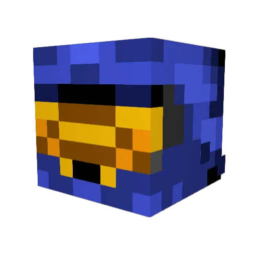 Smove300 Minecraft avatar head, 3D render