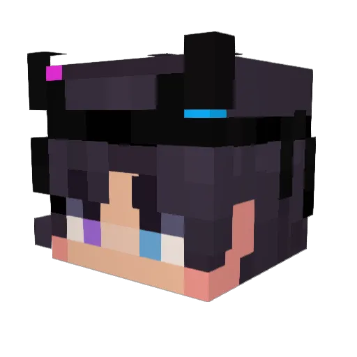 Smovz Minecraft avatar head, 3D render