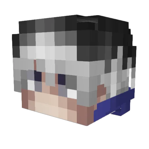 SmoxxDesigns Minecraft avatar head, 3D render
