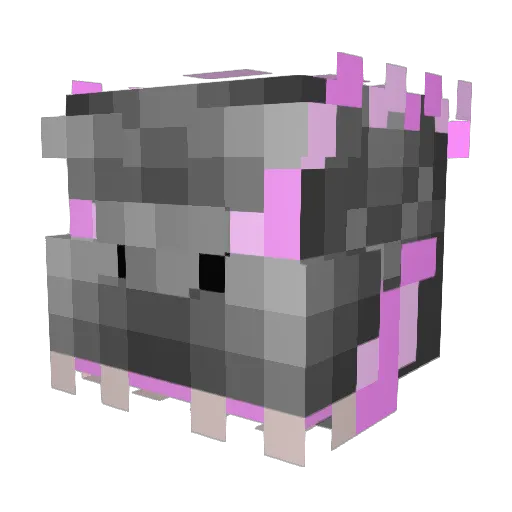 Smufyzin Minecraft avatar head, 3D render