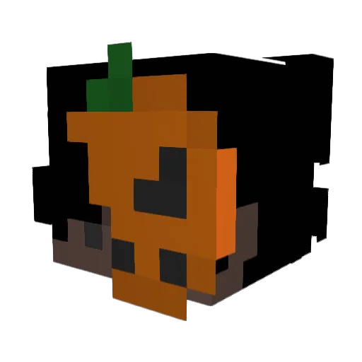 Smugal34 Minecraft avatar head, 3D render