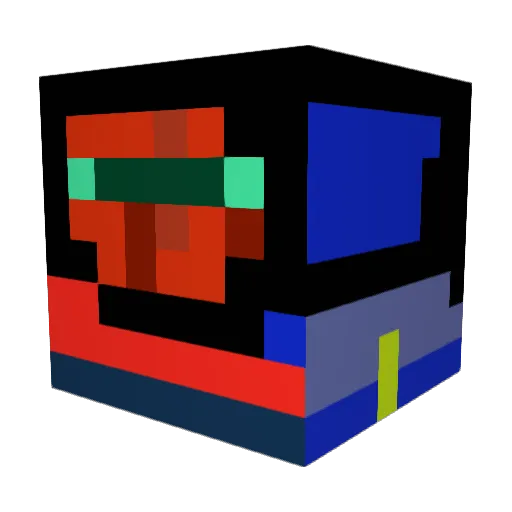 Smugle11 Minecraft avatar head, 3D render