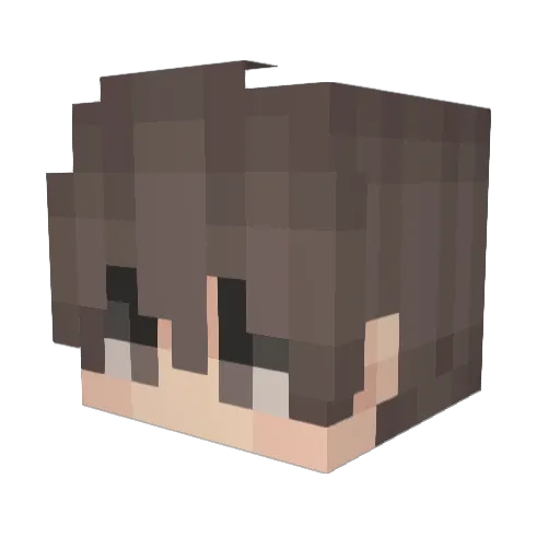 SmukkeClemens Minecraft avatar head, 3D render