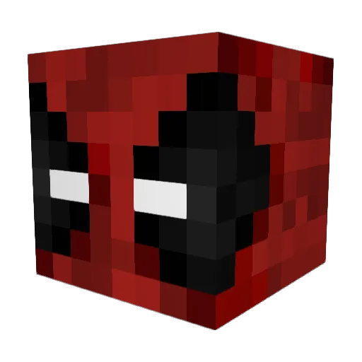 Smurf2004 Minecraft avatar head, 3D render
