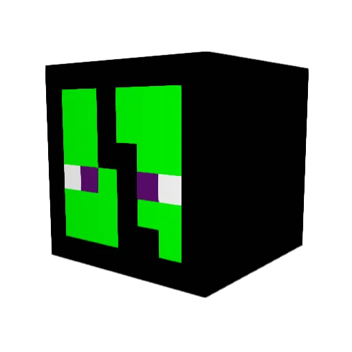 Smurf_0831 Minecraft avatar head, 3D render