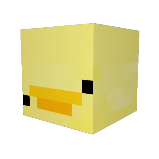 Smurfen209 Minecraft avatar head, 3D render
