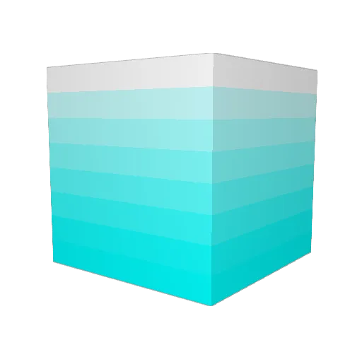 Smurph6 Minecraft avatar head, 3D render