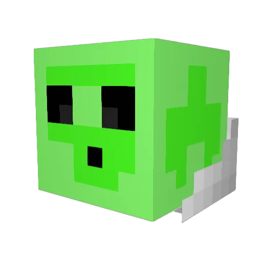 Smurphy06 Minecraft avatar head, 3D render