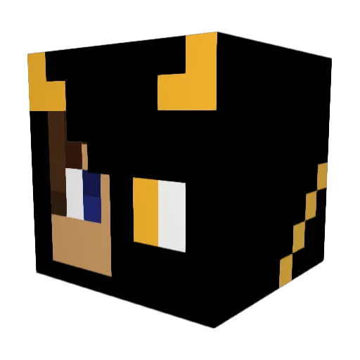 Smusi1 Minecraft avatar head, 3D render