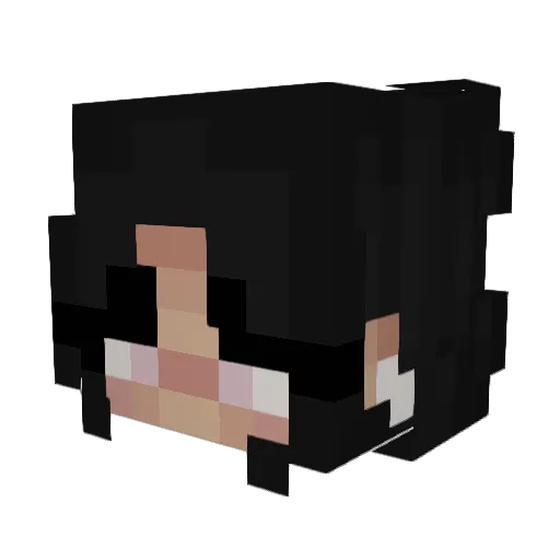 Smxllbeans Minecraft avatar head, 3D render
