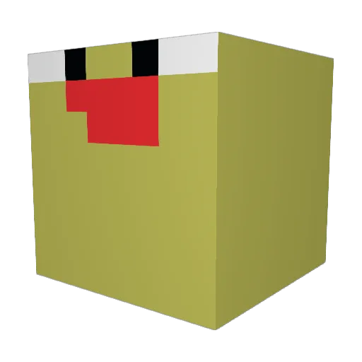Smxy0 Minecraft avatar head, 3D render
