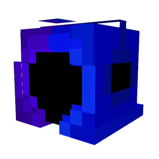 SmxzynotFound Minecraft avatar head, 3D render
