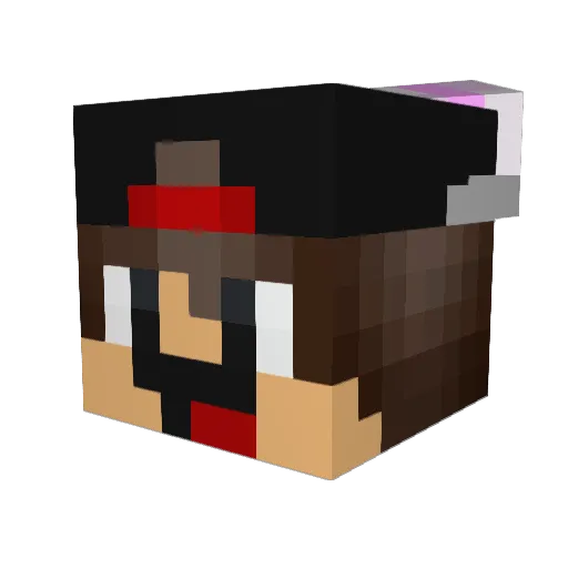 SmyleUgur Minecraft avatar head, 3D render