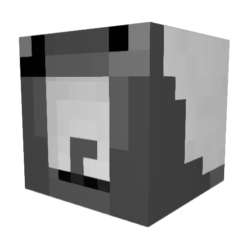 Smyle_V Minecraft avatar head, 3D render