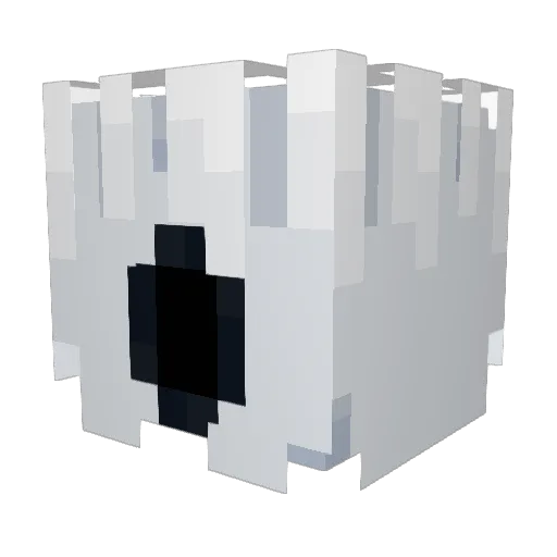 SmyleyS Minecraft avatar head, 3D render