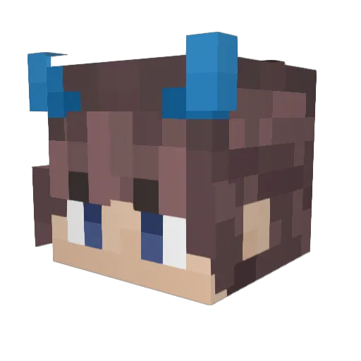 Smythare__ Minecraft avatar head, 3D render