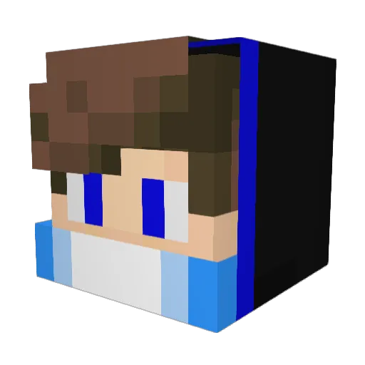 Sn0rr156 Minecraft avatar head, 3D render