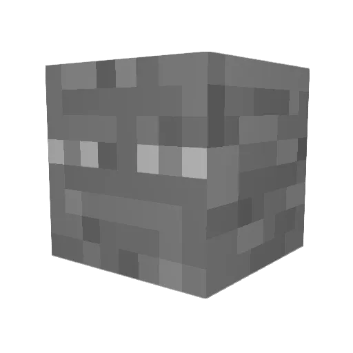 Sn82 Minecraft avatar head, 3D render