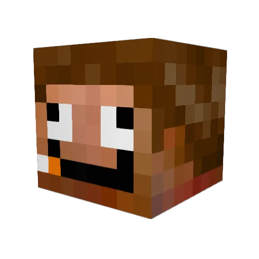 SnAk399 Minecraft avatar head, 3D render