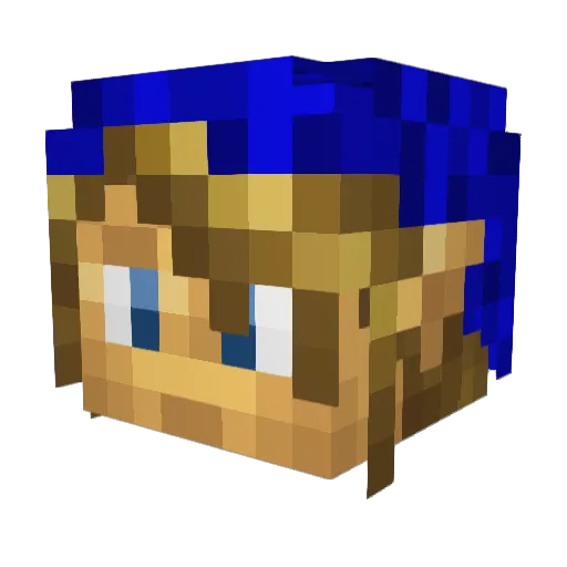 SnS_Alex Minecraft avatar head, 3D render