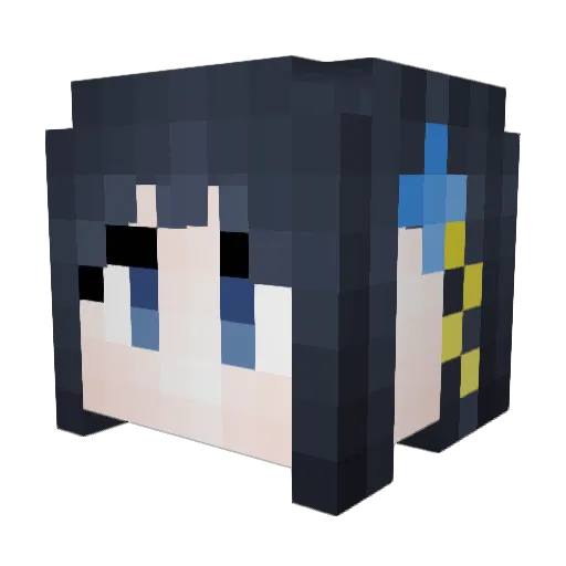 SnaggingBirch53 Minecraft avatar head, 3D render