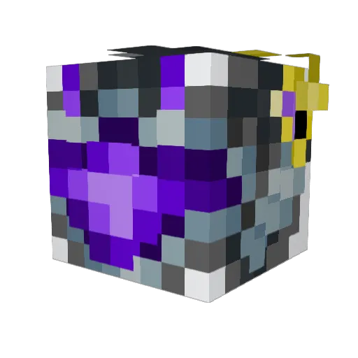 Snagglepuss57 Minecraft avatar head, 3D render