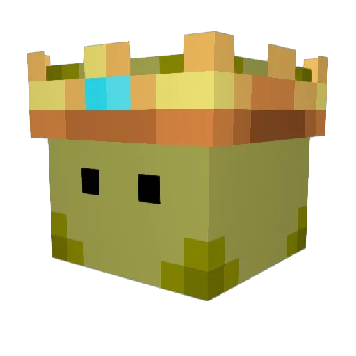 Snaillord_ Minecraft avatar head, 3D render