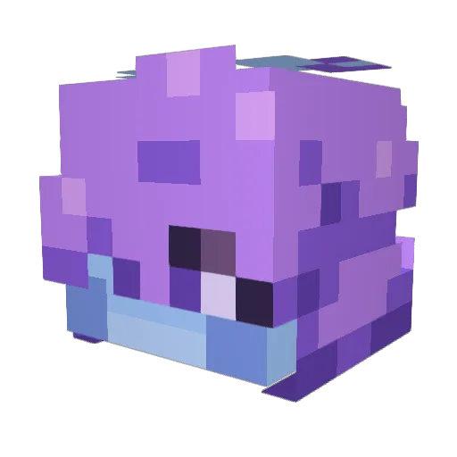 SnailsGarden Minecraft avatar head, 3D render