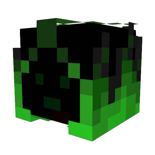Snake050 Minecraft avatar head, 3D render
