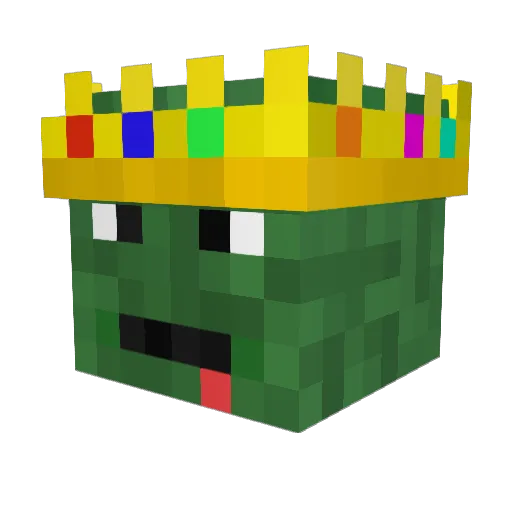 Snake12345 Minecraft avatar head, 3D render