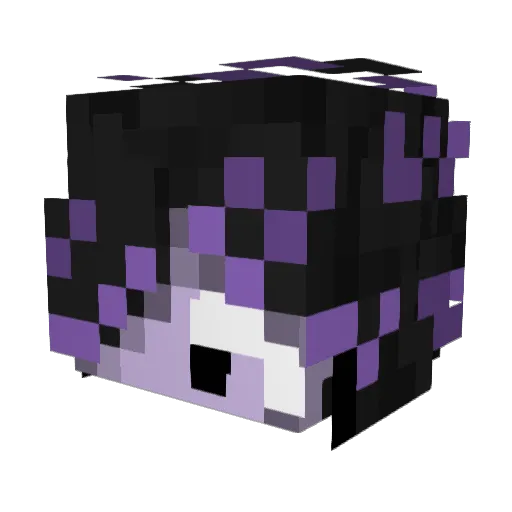 SnakeOfEden Minecraft avatar head, 3D render