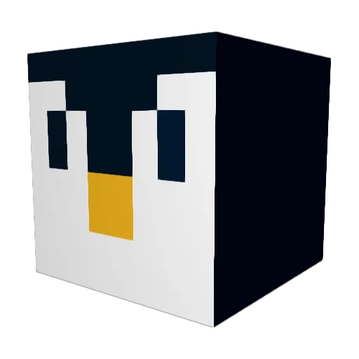 SnakeSoSly Minecraft avatar head, 3D render
