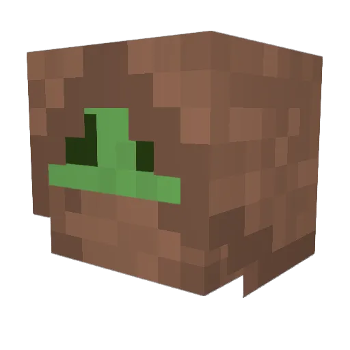 SnakeTheSaint Minecraft avatar head, 3D render