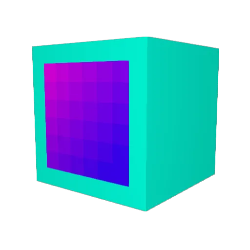 Snake_max Minecraft avatar head, 3D render