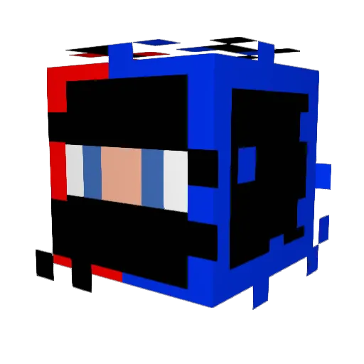 SnakeheadAnt Minecraft avatar head, 3D render