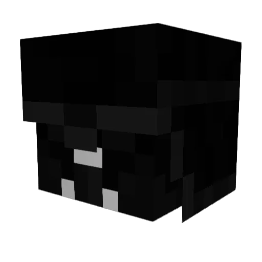 Snakey_ Minecraft avatar head, 3D render