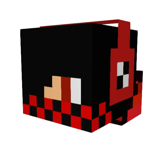 Snakeyboy44 Minecraft avatar head, 3D render