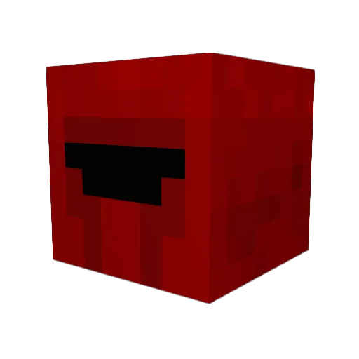 Snakez02 Minecraft avatar head, 3D render