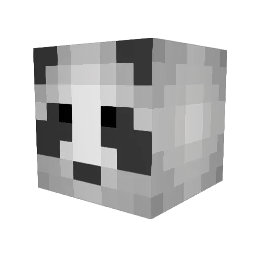 SnakierDrop547 Minecraft avatar head, 3D render