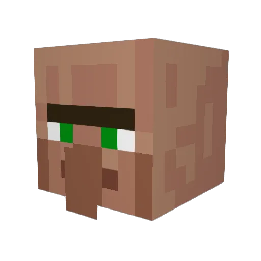 SnapCringelol Minecraft avatar head, 3D render
