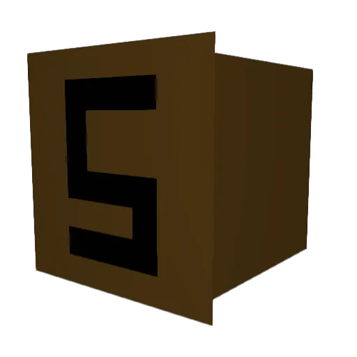 SnapTea Minecraft avatar head, 3D render