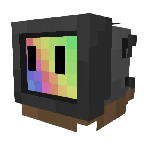 SnappleGum Minecraft avatar head, 3D render