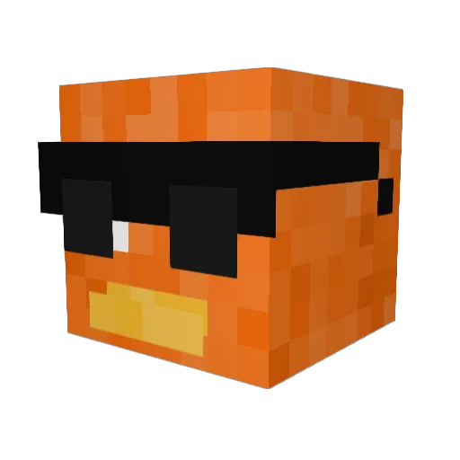 SnappyCartoon61 Minecraft avatar head, 3D render