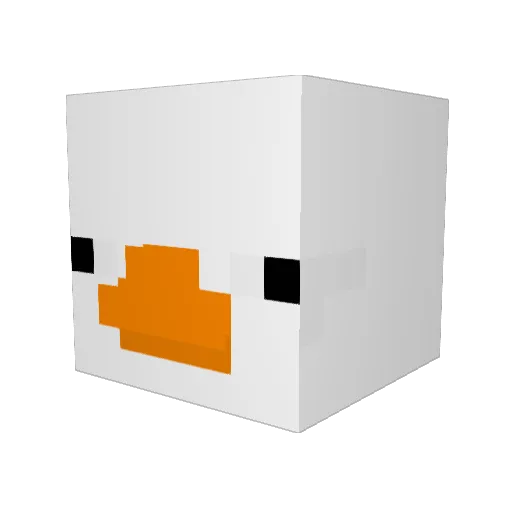 SnappyTigerz Minecraft avatar head, 3D render