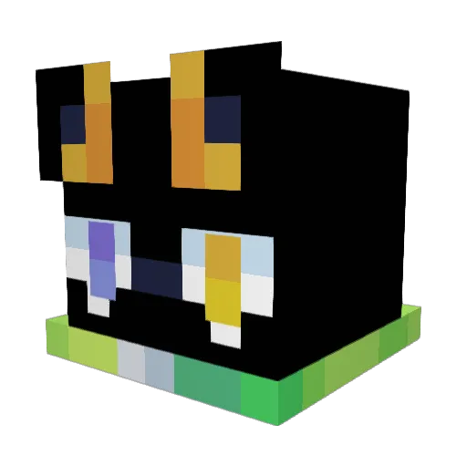 Snaptoru Minecraft avatar head, 3D render