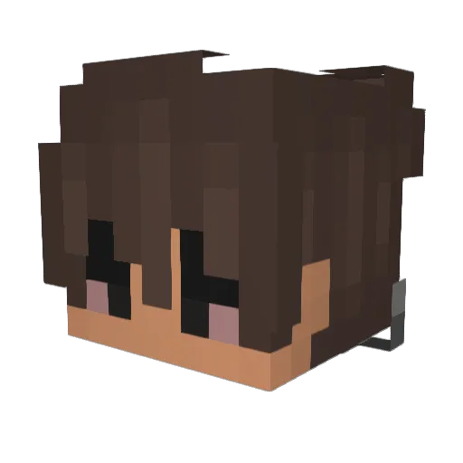 SnarF_MaN Minecraft avatar head, 3D render