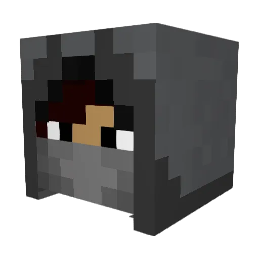 SnarledMars95 Minecraft avatar head, 3D render