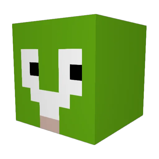 SnarlingZoo944 Minecraft avatar head, 3D render