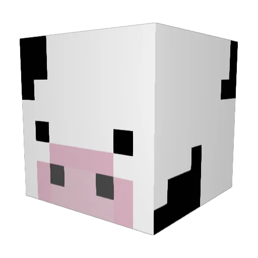Snasz Minecraft avatar head, 3D render