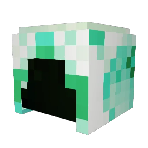 Snazzydude308 Minecraft avatar head, 3D render